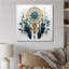 Blue Dream Catcher Minimalist Serenity I - décor mural en métal Paysages-2129810048