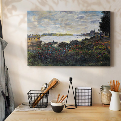The Seine at Argenteuil, 1877-Gallery Wrapped Canvas