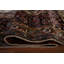 Tapis traditionnel floral à teinture végétale 11 x 16