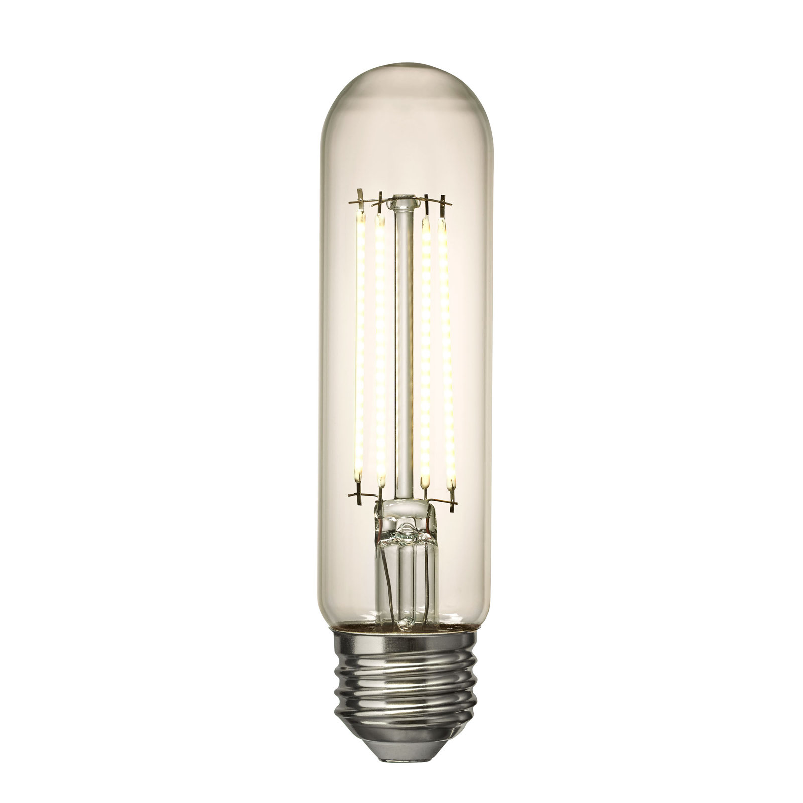 Branded Lamps 5W T10 Clear LED Edison Bulb, 2700 Kelvins