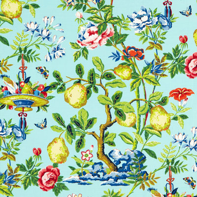 Tissu en coton Jardin Shantung
