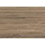 Table pour salle familiale - stratifié brun, collation robuste en métal noir en métal de style moderne, plusieurs pièces-960272584