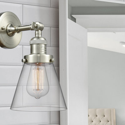 Cone 1 Light Sconce