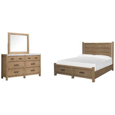 Commode à grand lit avec tiroir Wilmot