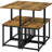 Fawaz 4 - Person Four Leg Dining Set-2026153648-2026185548