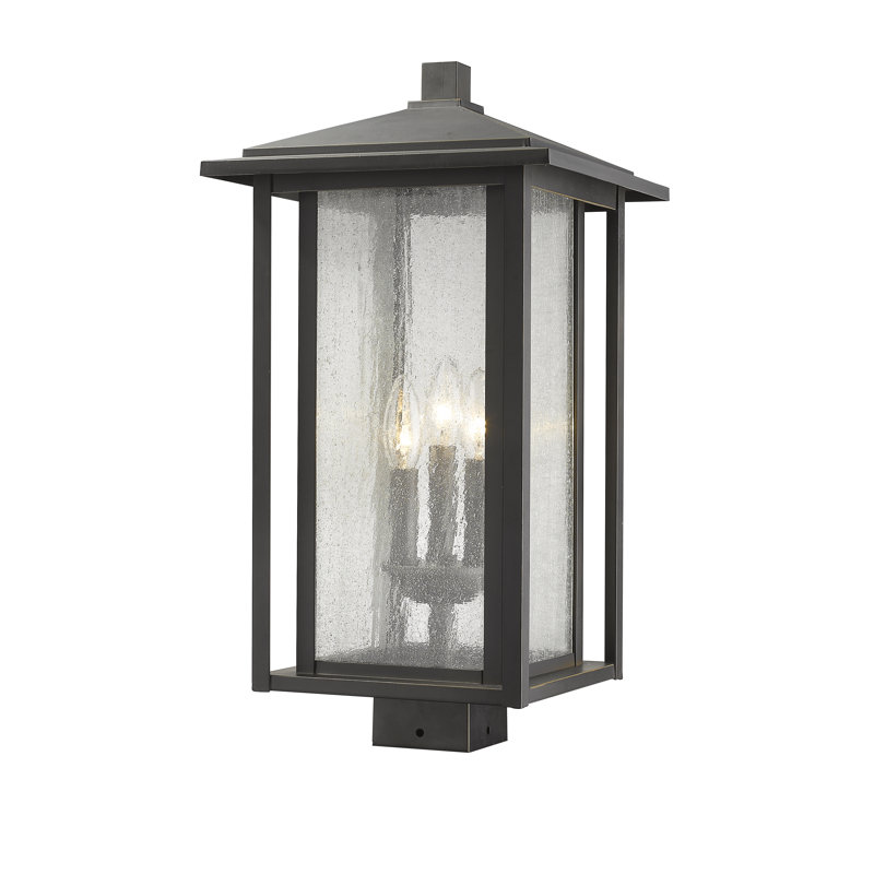 Iwan Seeded Lantern Head, Oil Rubbed Bronze