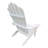 Outdoor Or Indoor Wood  Adirondack Chair,White-1712667723