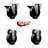 4-Piece Phenolic Caster Set