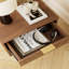 39cm W Metal Bedside Table