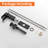 Single Hole Bathroom Faucet With Pop-Up Drain Assembly Waterfall Bathroom Sink Faucets Stainless Steel Single Handle Bathroom Basin Taps With Deck Plate-110117909