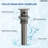 Pop-Up Bathroom Sink Drain with Overflow-122072266