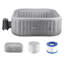 Spa gonflable carré pour 4 à 6 personnes 72,8 x 26 pouces portable 130 jets