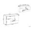Flagstone Credenza Desk