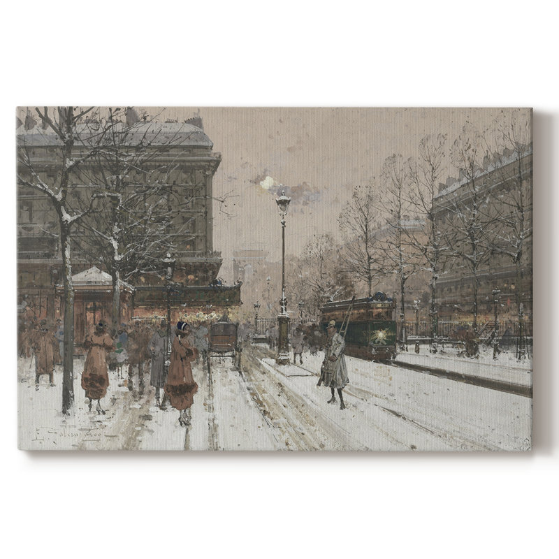Paysages rétro-Dxv -Galerie enveloppée Cavas, 8 x 12
