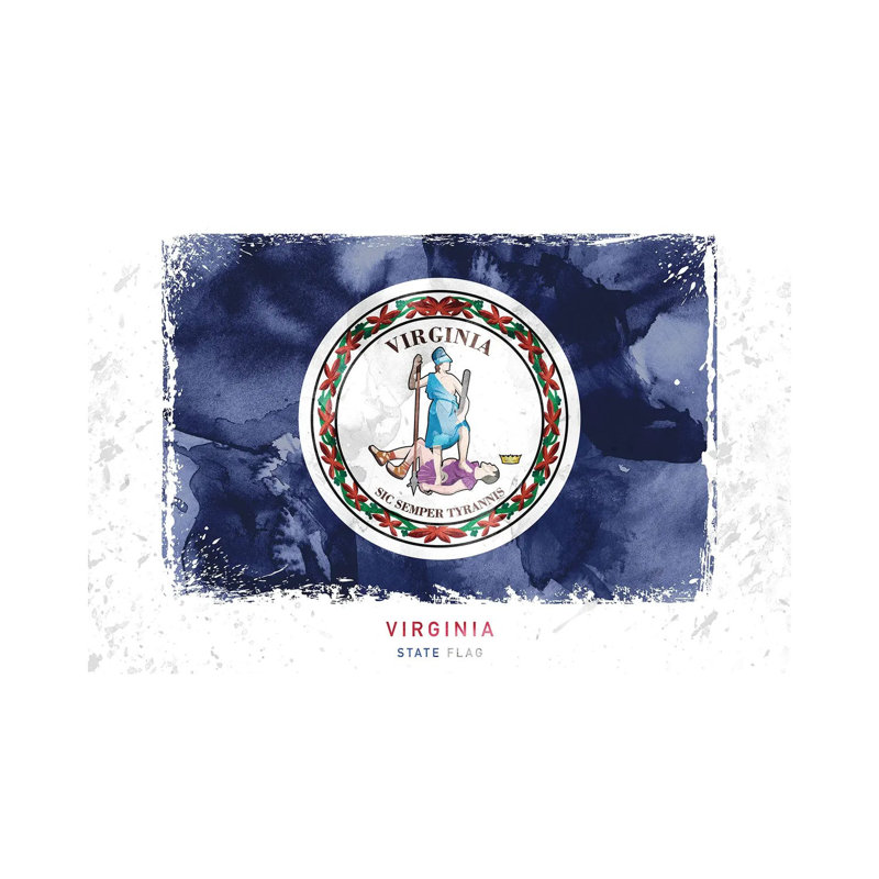 Virginia - Wrapped Canvas Print, 20.32cm H x 30.48cm W