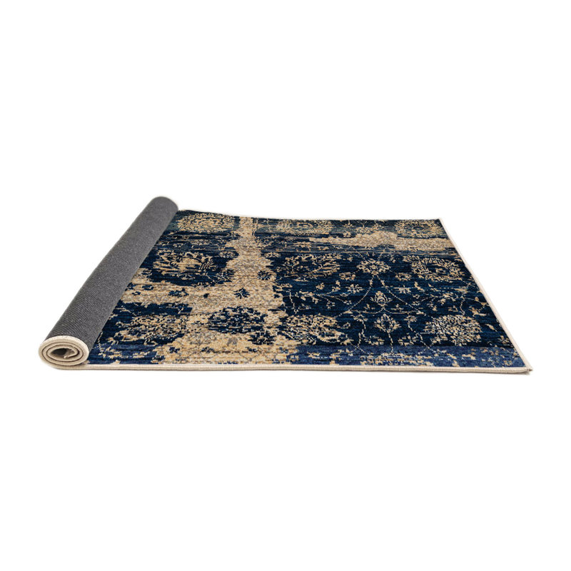 Abstract Indoor Rug, Round 7'