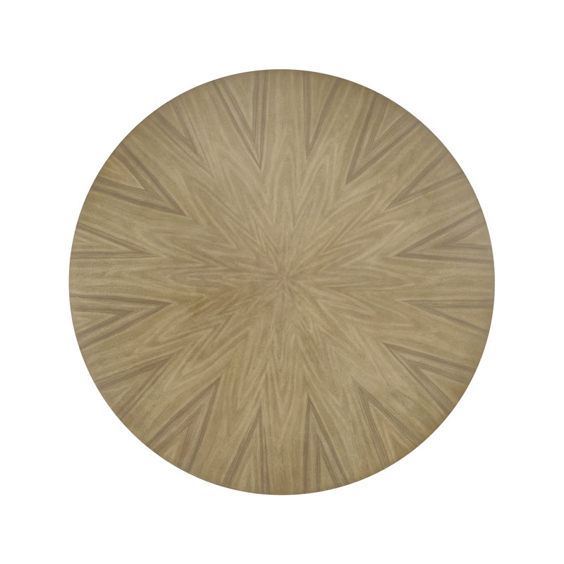Buckingham Round Walnut Wood Dining Table