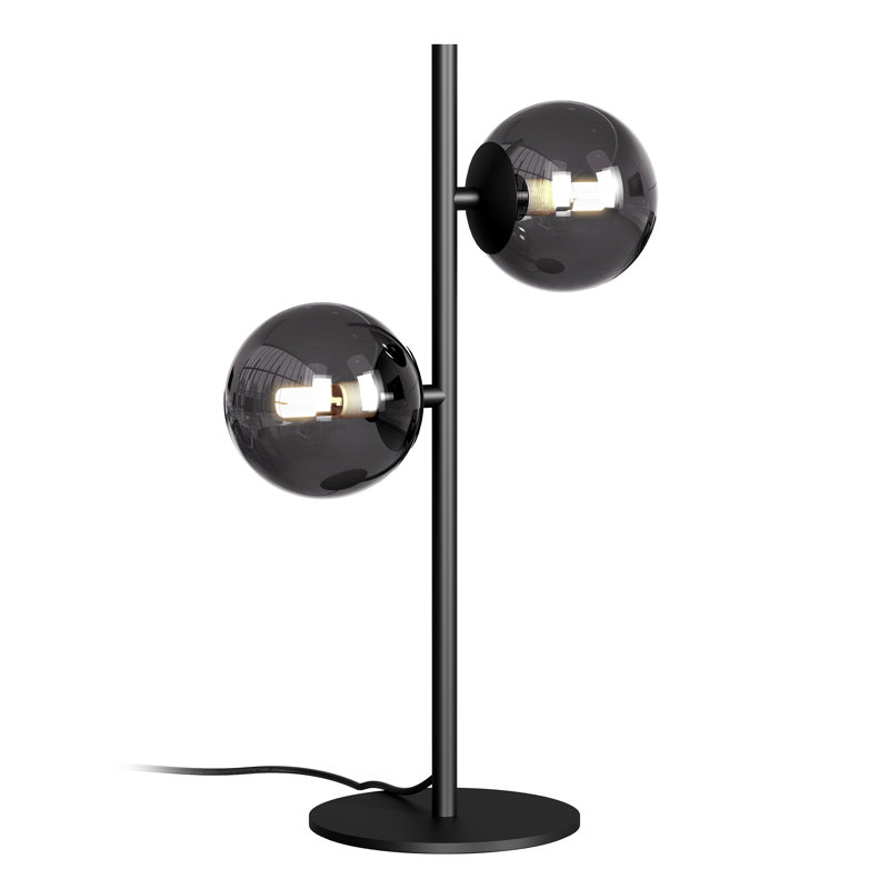 Cearia Metal Novelty Lamp, Black