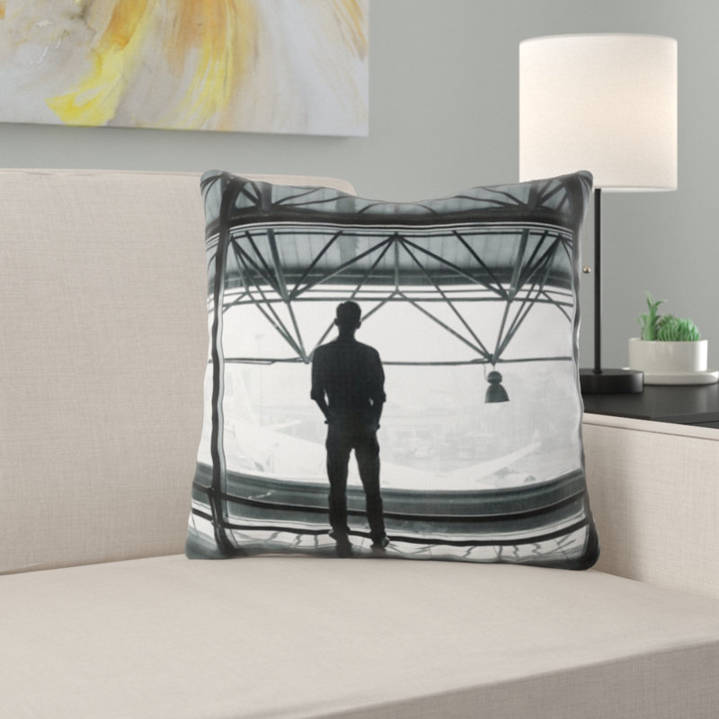 Coussin décoratif aéroportuaire