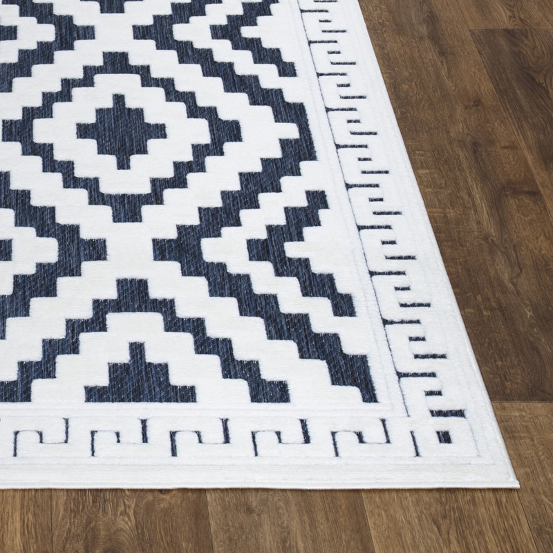 Ibarra Geometric Area Rug, 160cm x 230cm