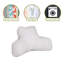 Coussin de dossier en similicuir uni-1827570347