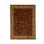 Oriental Area Rug in Wine/Ivory