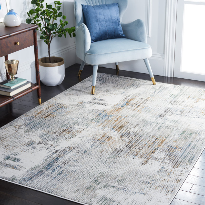 Cesara Air Performance Abstract Rug, Rectangle 8' x 10'