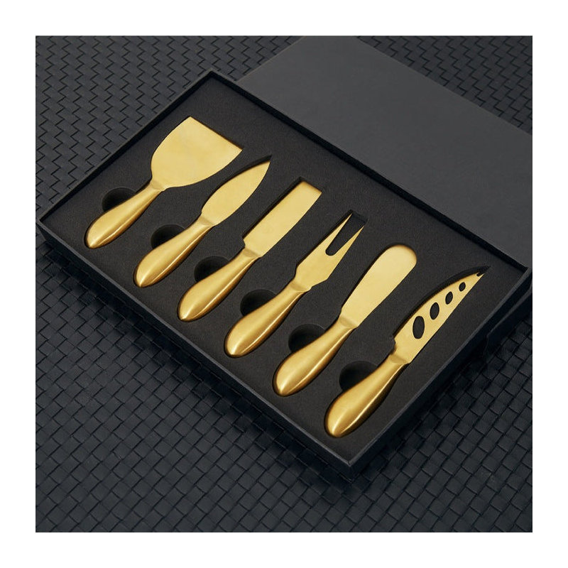 Ensemble d'épandeur à fromage Kober, Doré
