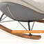 Chaise berçante large en forme d'arc-100813955