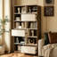 Bibliothèque simple sur pied