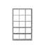 Paterson 176.3cm H x 107.2cm W Cube Bookcase-37216020