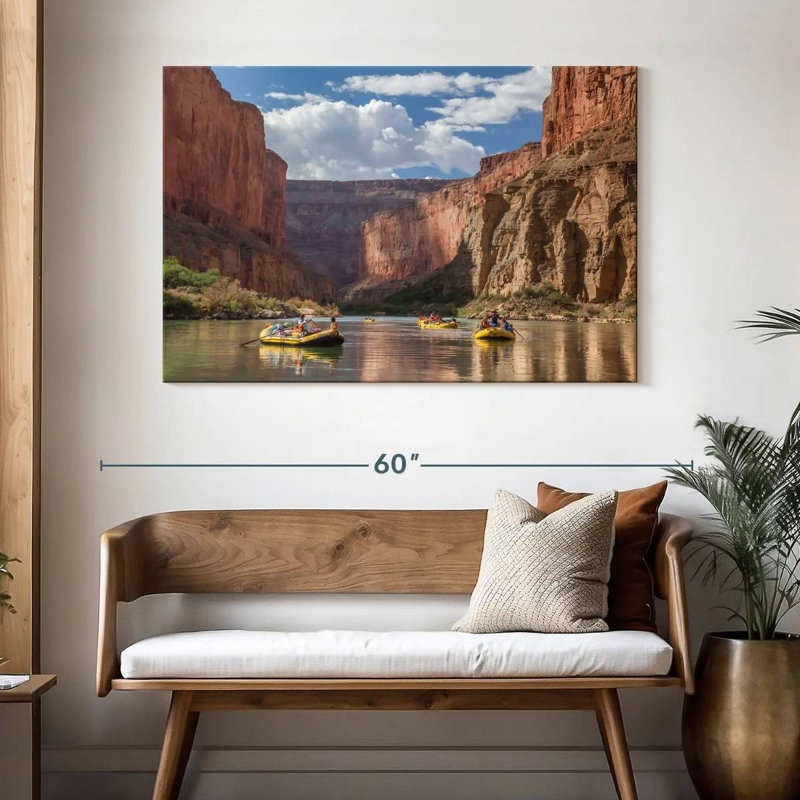 Grand Canyon Rafting en eau vive, H 32 po x l 48 po