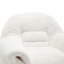 Fauteuil à billes avec accoudoirs de rangement en velours pour adulte l 42,5 po Compression-1855706333