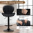 Upholstered Swivel Adjustable Height Bar Stool,PU Leather Counter Stool-547481495