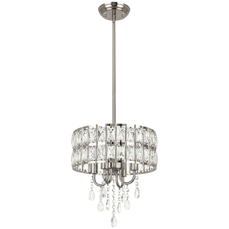 Mercer41 4 - Light Crystal Chandelier 