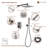 Calder Complete Shower System with Rough in-Valve-61901582