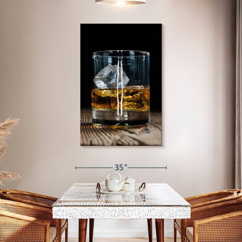 Yarlin Ice Cold Malt Whiskey, 48" H x 32" W
