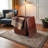 Troy Walnut Storage Cube, Accent Table