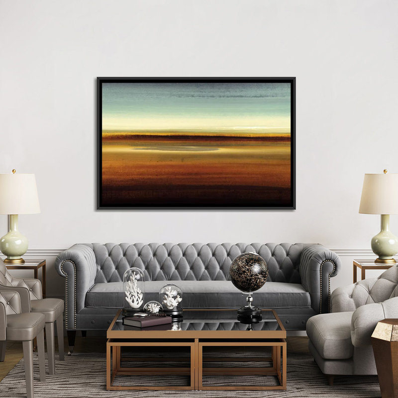 «Mystery» par Lisa Ridgers - impression sur toile tendue, H 40 po x l 60 po x P 1,5 po, Toile avec cadre noir, Pas de tapis