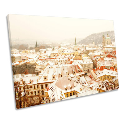 Prague Czech Republic - Wrapped Canvas Print