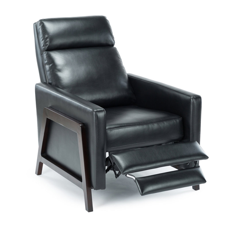 Push Back Recliner, Black