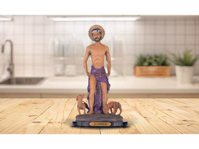 Figurine Sainte 12 "Saint Lazare