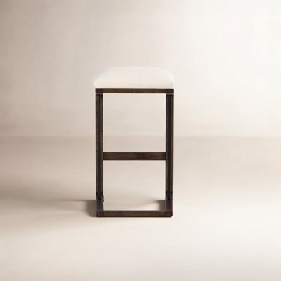 Cicily " Cotton Linen Bar Stool