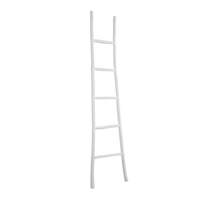 Antonitte 72.75'' Solid Wood Blanket Ladder