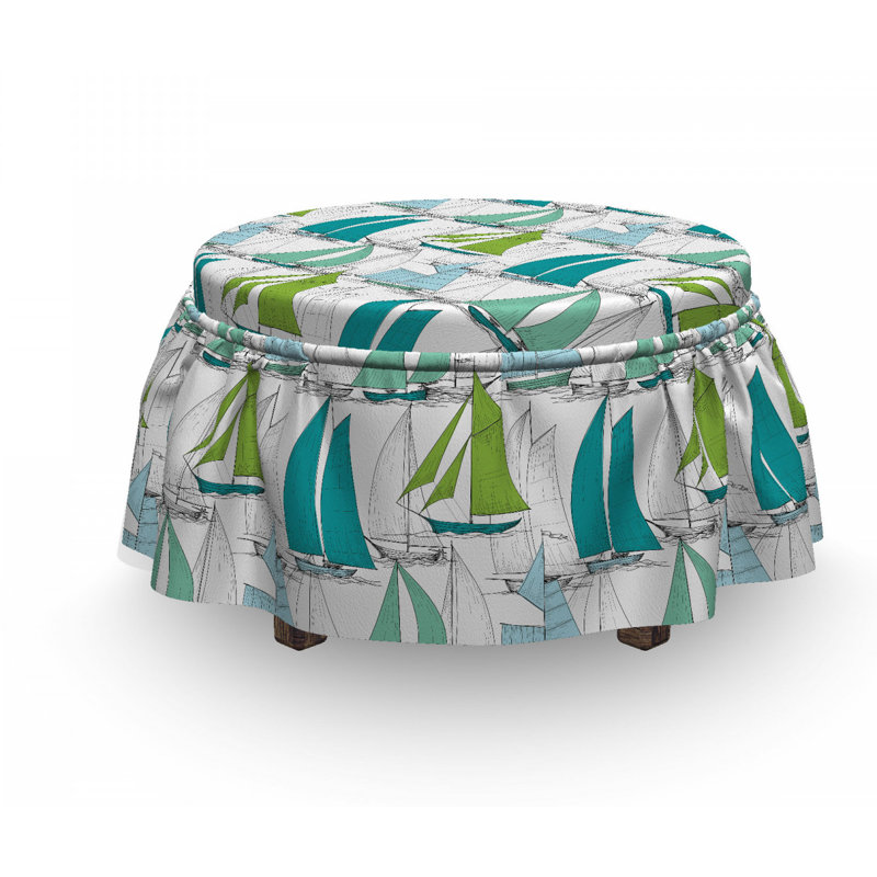 Housse pour repose-pieds voilier bateau