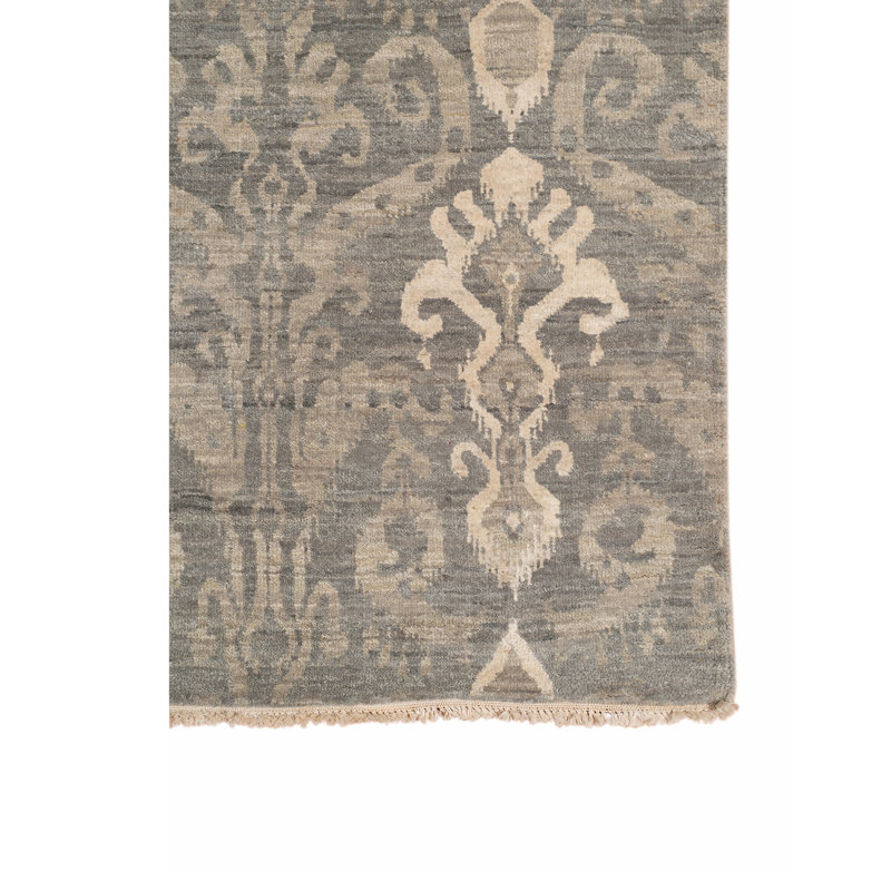 Pearl Geometric Area Rug in Gray, Rectangle 2' x 3'