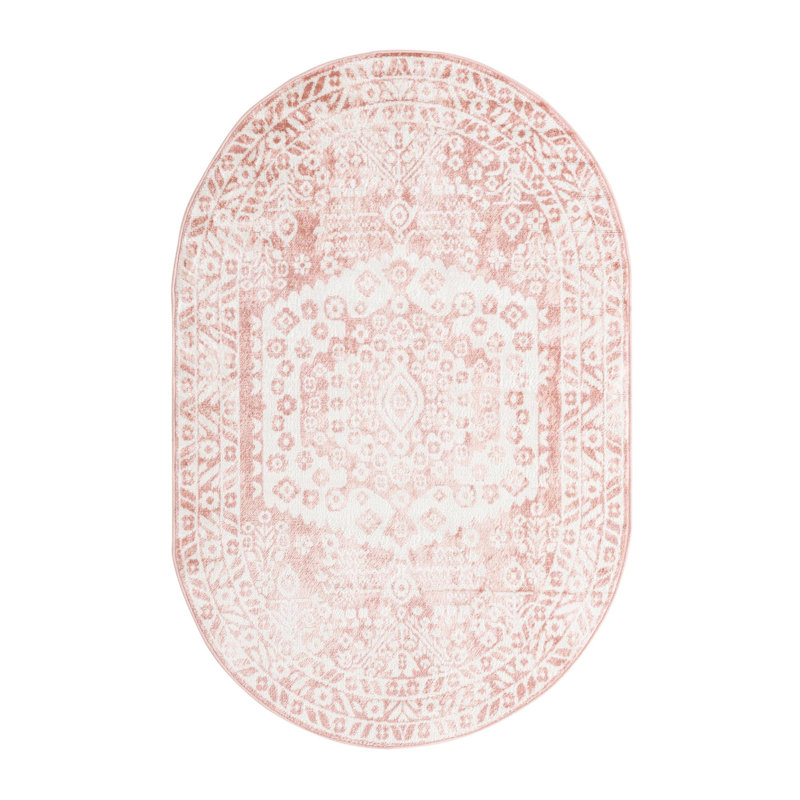 Braggs Oriental Indoor Rug, Oval 4' x 6'