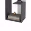 Table d'appoint en mélamine avec rangement ouvert