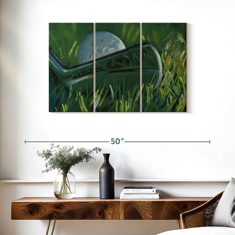 Senne Tee Time I, 24" H x 38" W
