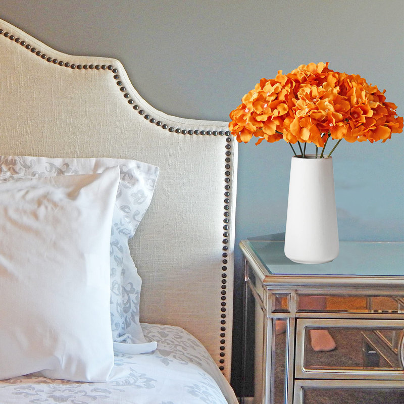 Arrangement d'hortensias, Orange